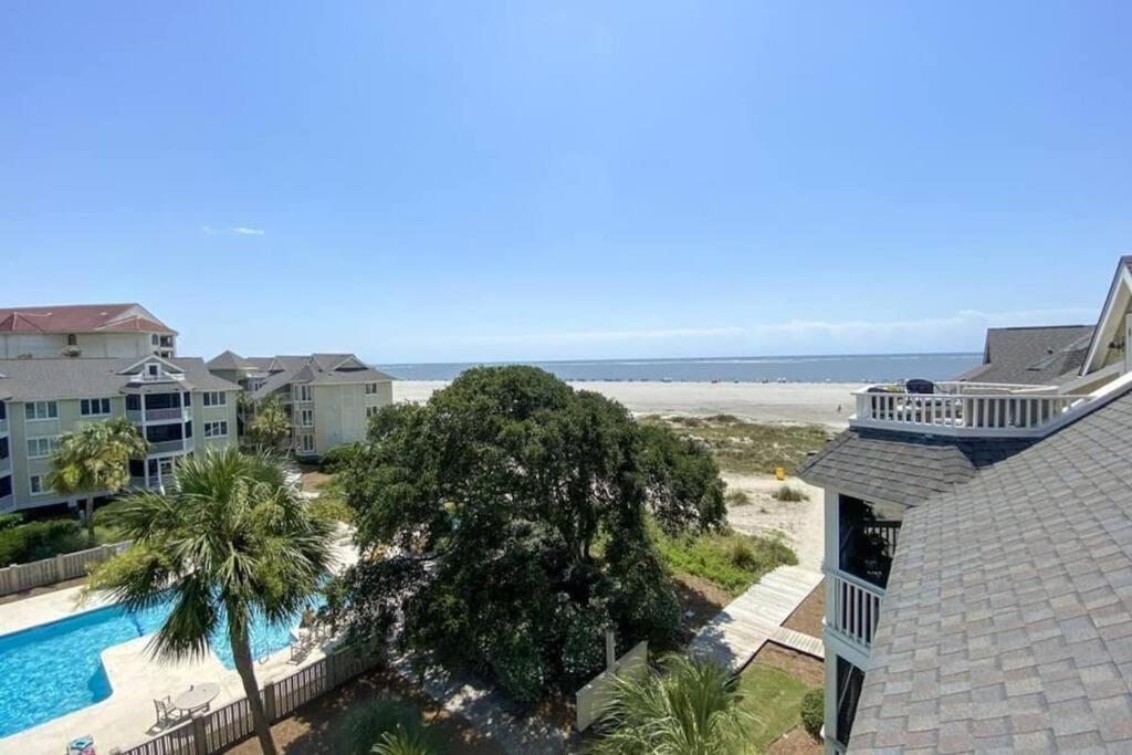 Port O' Call C302 - Iop Island Retreat! Treetop Oceanview! Isle of Palms Ngoại thất bức ảnh